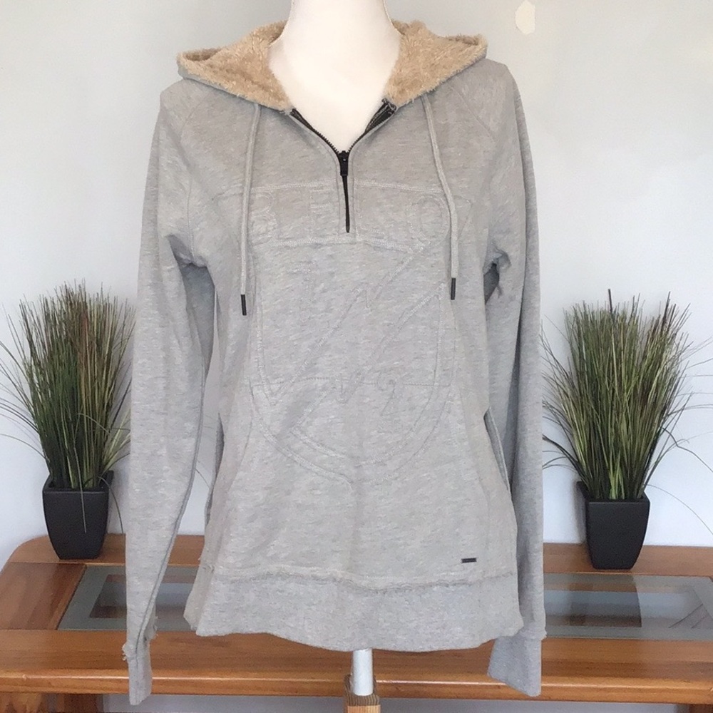 BUFFALO DAVID BRITTON HOODIE WITH SHERPA LINED HOOD
